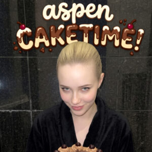 🌈 Aspen Crushes a Cake with Her Feet