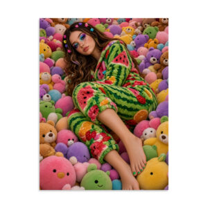 🌈 Gail's Rainbow Bare Feet Poster, Cute and Bright